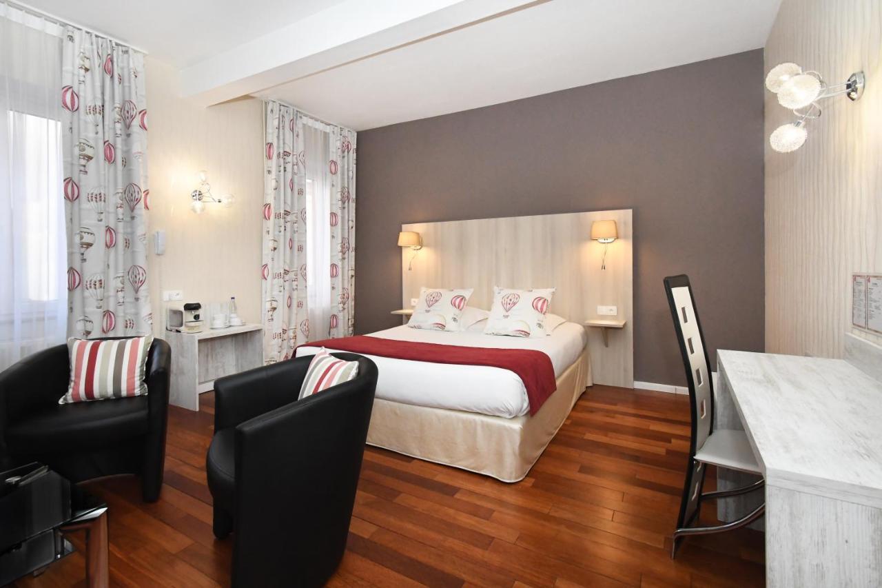 Logis Hotel Du Centre - Halte Ideale En Cyclotourisme Avec Garage A Velos Clos Мольсайм Экстерьер фото